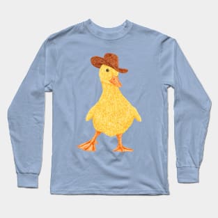 Daphne The Cowgirl Duckling Long Sleeve T-Shirt